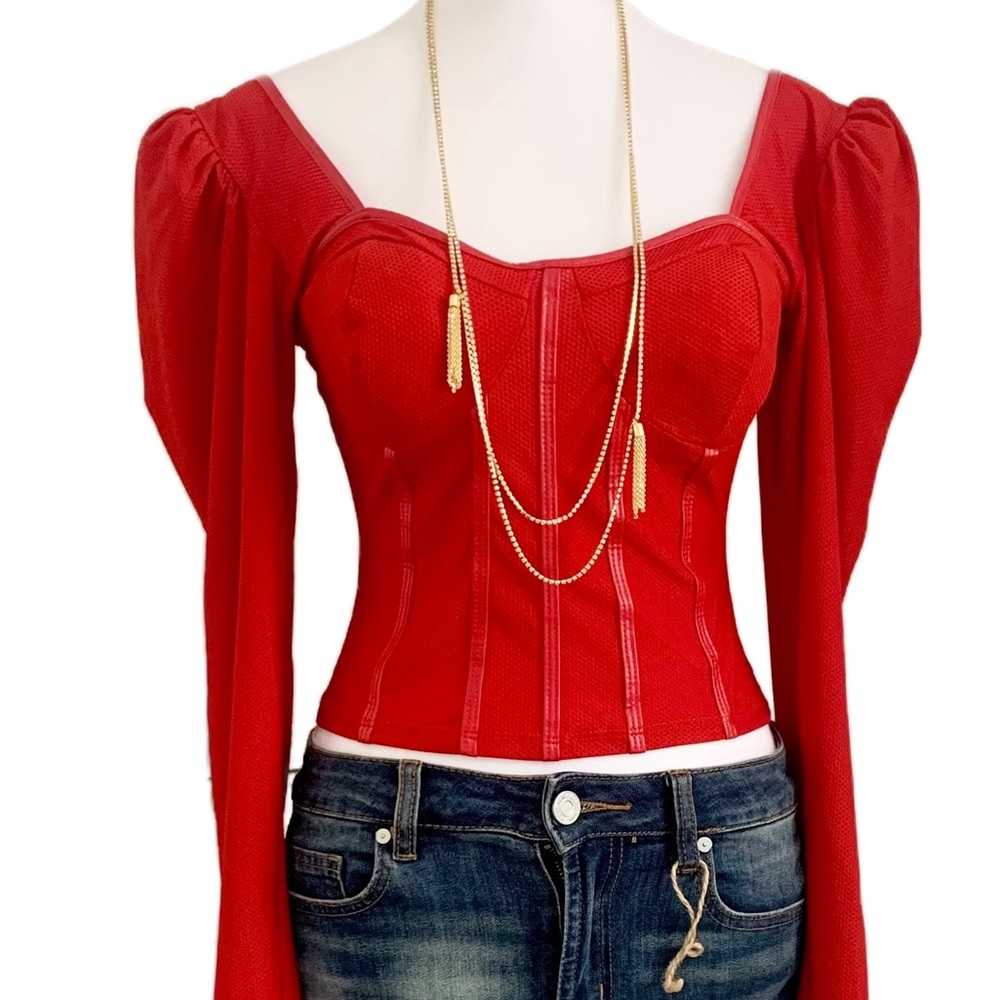 J. Crew Tassel Statement Necklace